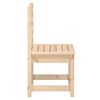 vidaXL Chaises de jardin lot de 2 50x48x91,5 cm bois massif de pin