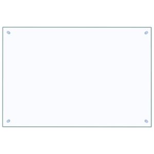 vidaXL Dosseret de cuisine Transparent 90x60 cm Verre trempé