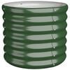vidaXL Jardini&egrave;re de jardin Acier galvanis&eacute; 40x40x36 cm Vert