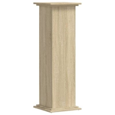 vidaXL Support pour plantes chêne sonoma 33x33x100cm bois d'ingénierie