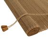 vidaXL Store enrouleur Marron 150 x 160 cm Bambou