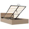 vidaXL Cadre de lit &agrave; rangement hydraulique sans matelas 140x200 cm