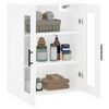 vidaXL Armoire murale blanc 69,5x34x90 cm