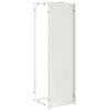 vidaXL Portant de bois chauffage blanc 25x25x80 cm