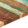 vidaXL Dessus de table rectangulaire 60x120 cm 25-27 mm Bois r&eacute;cup&eacute;r&eacute;