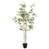 vidaXL Arbre en Bambou Artificiel Vert 55 x 16 x 150 cm