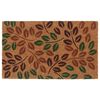 vidaXL Tapis de porte naturel 45x75 cm fibre de coco touffet&eacute;