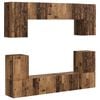 vidaXL Ensemble meuble TV 5 pc Bois ancien Bois d'ing&eacute;nierie