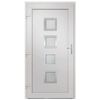 vidaXL Porte d'entr&eacute;e anthracite 108x208 cm PVC
