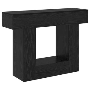 vidaXL Ch&ecirc;ne Noir 101 x 30 x 74 cm
