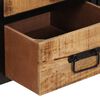 vidaXL Buffet haut 100x35x75 cm bois de manguier brut massif