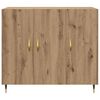 vidaXL Buffet Ch&ecirc;ne artisanal 90 x 34 x 80 cm Bois d'ing&eacute;nierie