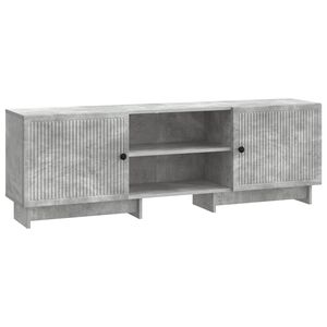 vidaXL Meuble TV Gris B&eacute;ton 150 x 31 x 50 cm Bois d&rsquo;ing&eacute;nierie