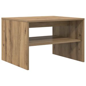 vidaXL Table basse Ch&ecirc;ne artisanal 60 x 50 x 40 cm Bois d'ing&eacute;nierie