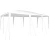 vidaXL Tente de f&ecirc;te Blanc 600 x 400 x 266 cm Poly&eacute;thyl&egrave;ne et acier