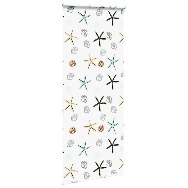 vidaXL Store enrouleur de douche 110x240 cm largeur du tissu 106 cm