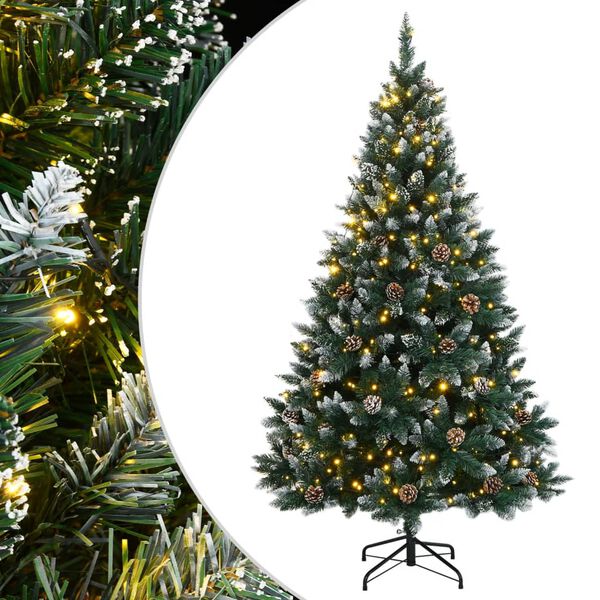 vidaXL Sapin de No&euml;l artificiel 300 LED 240 cm