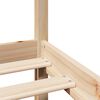 vidaXL Cadre de lit avec t&ecirc;te de lit sans matelas 75x190 cm