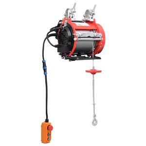 vidaXL Palan d&rsquo;&eacute;chafaudage &eacute;lectrique 800 kg 230 V
