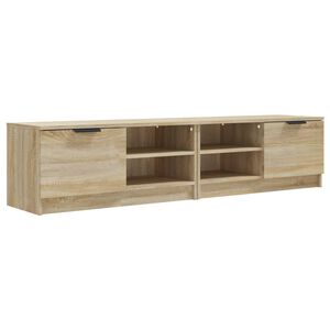 vidaXL Meubles TV 2 pcs Ch&ecirc;ne sonoma 80x35x36,5 cm Bois d'ing&eacute;nierie
