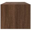 vidaXL Meuble TV ch&ecirc;ne marron 80x31x25,5 cm bois d'ing&eacute;nierie