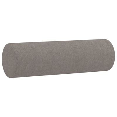 vidaXL Ensemble de canapés 4 pcs avec coussins taupe tissu