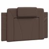 vidaXL Cadre de lit Viana sans matelas marron 90x190 cm similicuir