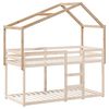 vidaXL Toit de lit pour enfants 203x95,5x142 cm bois de pin massif