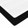 vidaXL Lit &agrave; ressorts avec matelas Noir 160 x 200 cm tissu