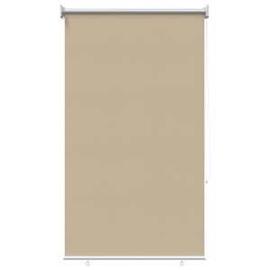 vidaXL Store roulant ext&eacute;rieur protection UV Beige