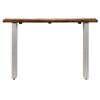vidaXL Table console Bois de r&eacute;cup&eacute;ration et acier 120x35x76 cm