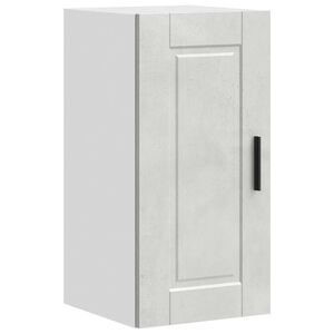 vidaXL Armoire murale de cuisine Porto gris b&eacute;ton bois d'ing&eacute;nierie
