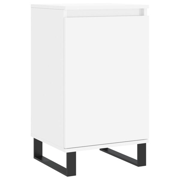 vidaXL Buffet blanc 40x35x70 cm bois d&rsquo;ing&eacute;nierie
