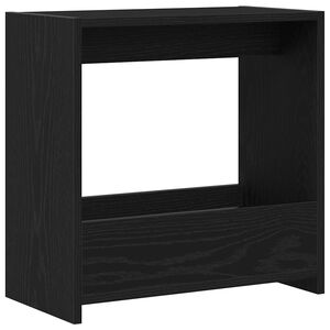 vidaXL Table d'appoint Ch&ecirc;ne noir 50 x 26 x 50 cm Bois d'ing&eacute;nierie