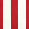 vidaXL Tissu de auvent avec Rouge et Blanc 400 &times; 300 cm Polyester