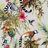 DUTCH WALLCOVERINGS Papier peint L&eacute;murien Argent&eacute;
