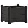 vidaXL Lit sur&eacute;lev&eacute; de jardin PP Anthracite 43x43x35 cm