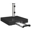vidaXL Pied de parasol Noir 41 x 41 x 37 cm Granite