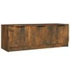 vidaXL Meuble TV Ch&ecirc;ne fum&eacute; 102x35x36,5 cm Bois d'ing&eacute;nierie