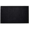 vidaXL Tapis d'entr&eacute;e noir 90 x 120 cm PVC