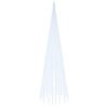 vidaXL Sapin de No&euml;l sur m&acirc;t de drapeau 1134 LED Blanc froid 800 cm