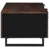 vidaXL Table basse Marron et Noir 100 x 54 x 40 cm