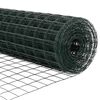 vidaXL Clôture Euro Vert 0.4 x 25 m Fer revêtu de PVC
