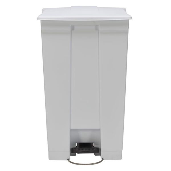 Rubbermaid Poubelle &agrave; p&eacute;dale classique 87 L Blanc