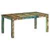 vidaXL Table &agrave; manger 180x90x76 cm bois massif de r&eacute;cup&eacute;ration