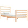 vidaXL Cadre de lit sans matelas bois de pin massif 90x190 cm