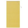 vidaXL Store enrouleur avec des rideaux Jaune 120 x 220 cm Bambou