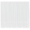 vidaXL Rideau en Dentelle Blanc 260 x 500 cm Polyester