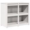 vidaXL Armoire de cuisine MEPPEL Blanc chaud 106 x 55 x 92 cm