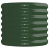 vidaXL Lit surélevé de jardin Acier galvanisé 152x40x36 cm Vert